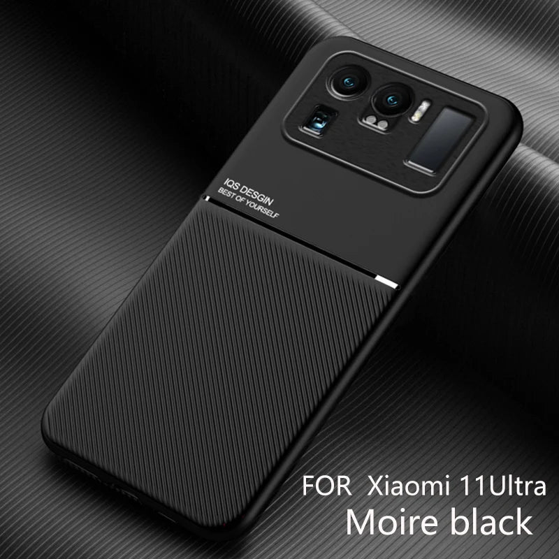 Car Magnetic Case For Xiaomi Mi 11 Ultra Case Shockproof TPU Soft Bumper Hard Case For Xiaomi Mi 11 Ultra Phone Case Mi11 cover