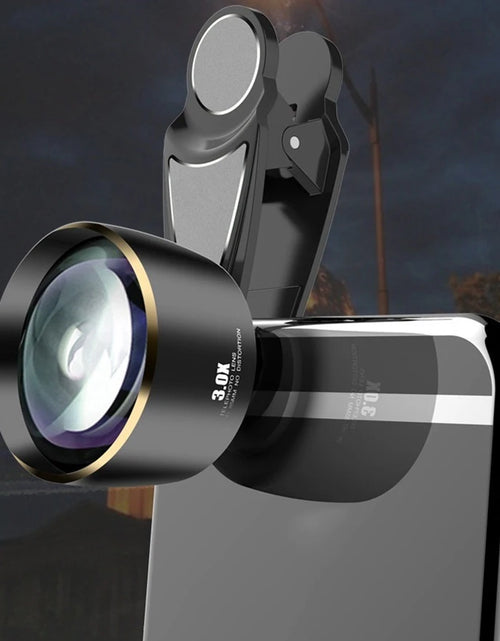 Load image into Gallery viewer, Distortionless 3X Telescope Telephoto Lens 5K HD 85MM 3.0X Phone Camra Portrait Lenses for iPhone Xiaomi Most Smartphones
