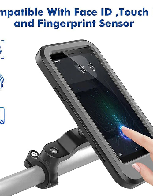 Load image into Gallery viewer, Bike Phone Holder Case Waterproof Bicycle Mobile Phone Stand Motorcycle Handlebar Cellphone Mount Motorbike Cycling Accessories
