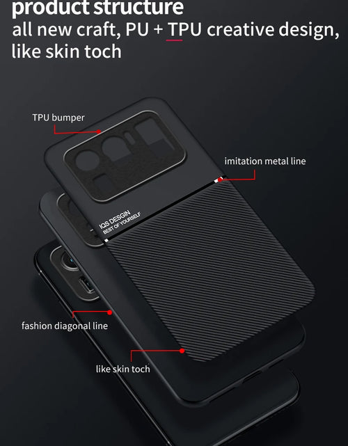 Load image into Gallery viewer, Car Magnetic Case For Xiaomi Mi 11 Ultra Case Shockproof TPU Soft Bumper Hard Case For Xiaomi Mi 11 Ultra Phone Case Mi11 cover
