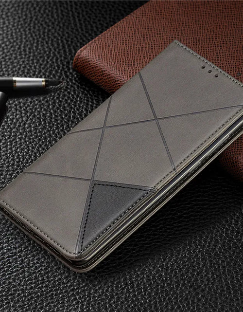 Load image into Gallery viewer, On For Redmi Note 12S Case Magnetic Wallet Leather Flip Phone Cover For Xiaomi Redmi 12 Note 12 Turbo Note 12 Pro 5G Coque Funda
