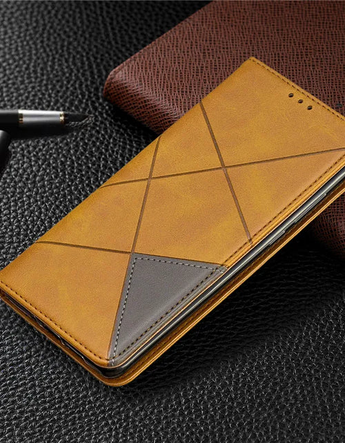 Load image into Gallery viewer, On For Redmi Note 12S Case Magnetic Wallet Leather Flip Phone Cover For Xiaomi Redmi 12 Note 12 Turbo Note 12 Pro 5G Coque Funda
