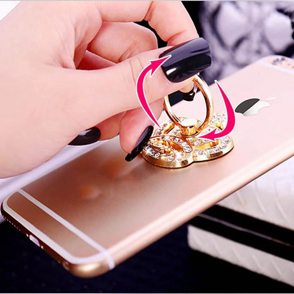 Mobile Phone Ring Holder Telephone Cellular Support Accessories Phone Finger Stand Holder Socket For Phone Mobile Phones Iphone