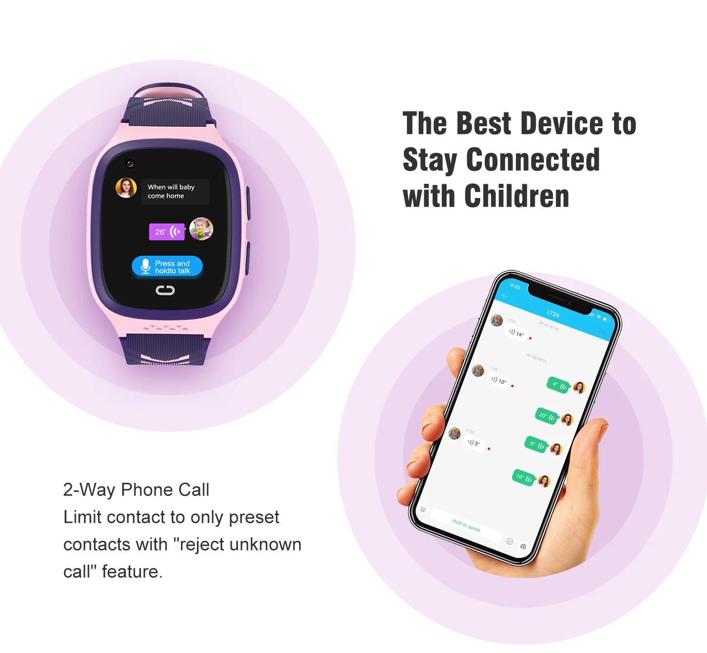 Smart Watch Kids GPS 4G LT31 Tracking  IP67 Waterproof Smartwatch Security Fence SOS SIM Call Sound Guardian For Baby