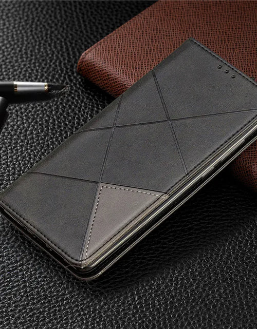 Load image into Gallery viewer, On For Redmi Note 12S Case Magnetic Wallet Leather Flip Phone Cover For Xiaomi Redmi 12 Note 12 Turbo Note 12 Pro 5G Coque Funda
