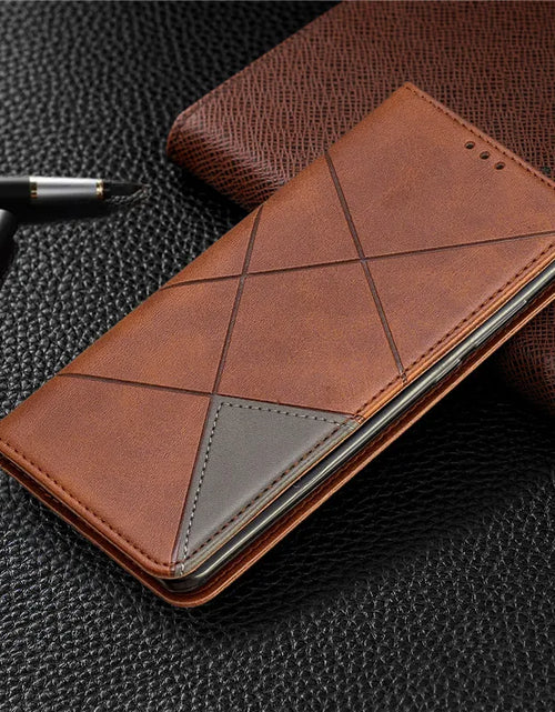 Load image into Gallery viewer, On For Redmi Note 12S Case Magnetic Wallet Leather Flip Phone Cover For Xiaomi Redmi 12 Note 12 Turbo Note 12 Pro 5G Coque Funda
