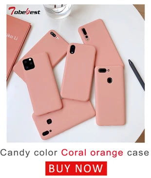 Candy Solid Color Phone Case For Samsung Galaxy A6 A8 Plus A7 A9 2018 A750 Coque Silicone Soft TPU Matte Cover