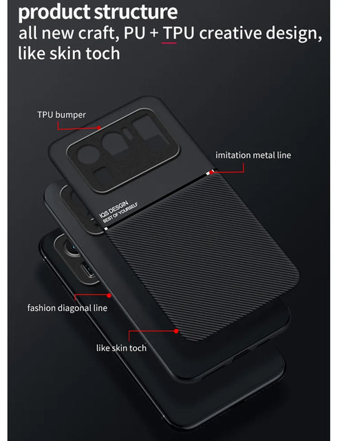 Load image into Gallery viewer, Car Magnetic Case For Xiaomi Mi 11 Ultra Case Shockproof TPU Soft Bumper Hard Case For Xiaomi Mi 11 Ultra Phone Case Mi11 cover
