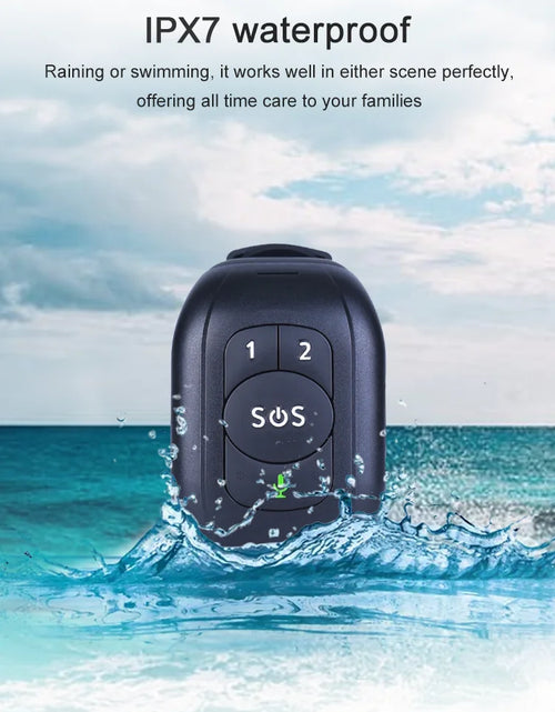 Load image into Gallery viewer, Elderly GPS Watch 4G Tracking Bracelet Health Temperature Management SOS IP67 Waterproof Old People Locator Fall Alert Tracker
