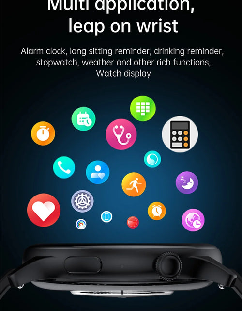 Load image into Gallery viewer, 2024 New NFC Smart Watch Ladies 466*466 HD Screen Health Tracker Sports Voice Bluetooth Call Smartwatch Women For Huawei Xiaomi
