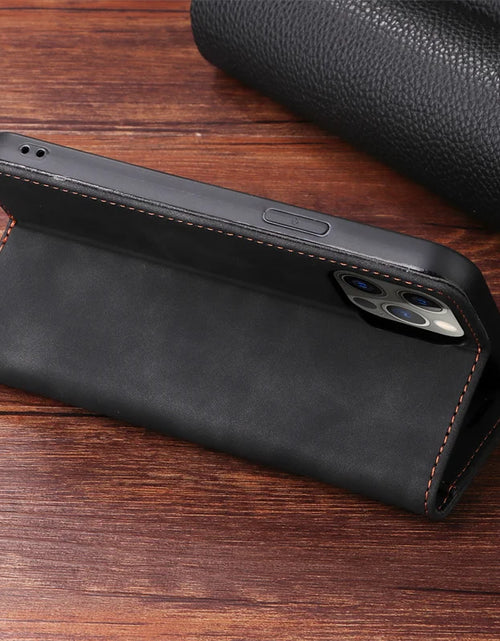 Load image into Gallery viewer, Mi 11Lite Suction Cup Case For Xiaomi 11 Lite 5G NE Leather Stand Book Cover For Xiaomi 11T Pro MI 11X Pro Etui Phone Flip Cases
