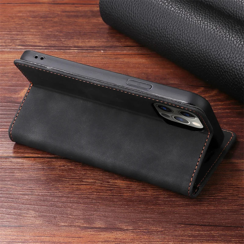 Mi 11Lite Suction Cup Case For Xiaomi 11 Lite 5G NE Leather Stand Book Cover For Xiaomi 11T Pro MI 11X Pro Etui Phone Flip Cases