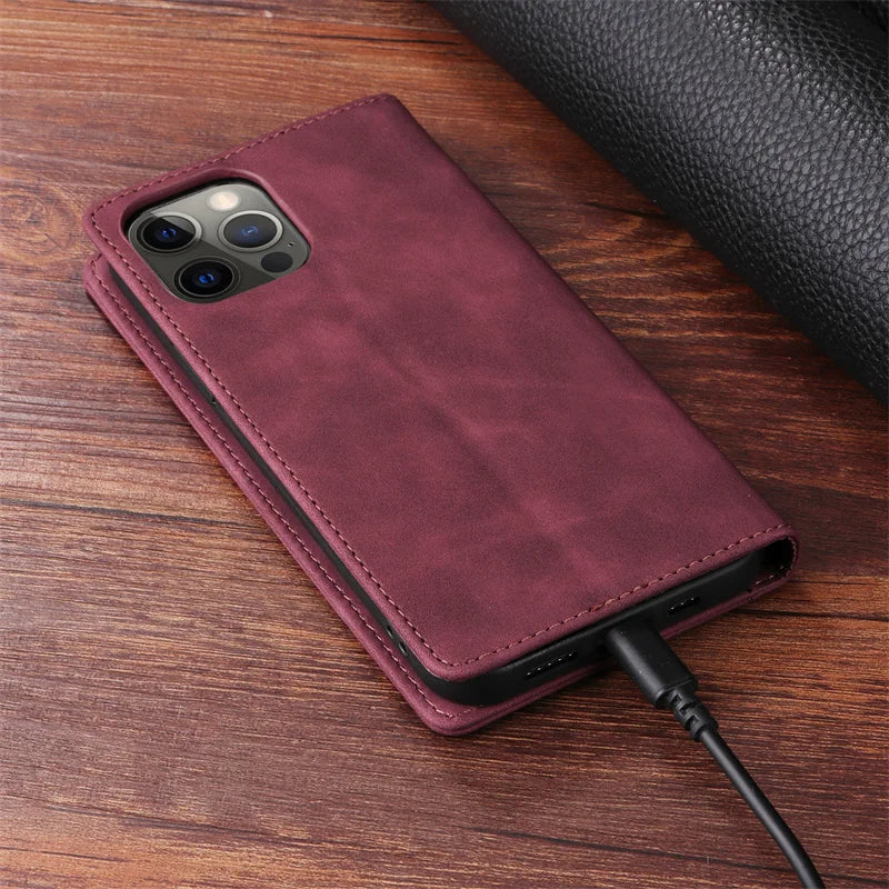 Mi 11Lite Suction Cup Case For Xiaomi 11 Lite 5G NE Leather Stand Book Cover For Xiaomi 11T Pro MI 11X Pro Etui Phone Flip Cases