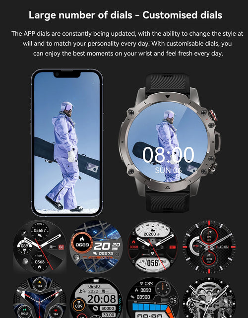 Load image into Gallery viewer, Xiaomi Mijia AMOLED HD Screen Smart Watch Men Bluetooth Calling Smartwatch 2023 Fashion Outdoor Sports Heart Rate Monitor Clock
