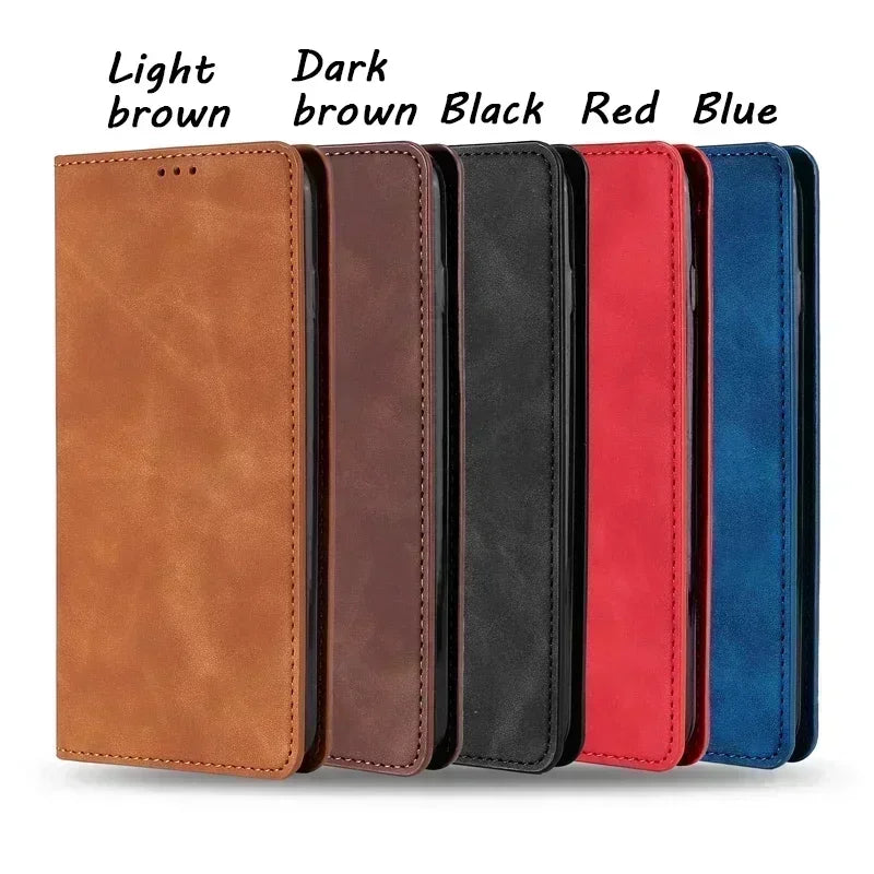 Wallet Card Slot Stand Flip Leather Case For Xiaomi Mix 4 3 2 2S Redmi Note 13 Pro A3 A1 A2 Plus 13C 13R 10C 4G 5G GO Cover