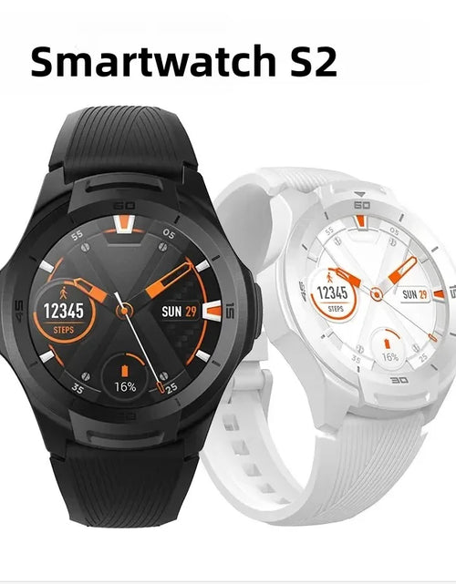 Load image into Gallery viewer, TicSmartwatch S2 Wear OS by Google Smartwatch Built-in GPS 24-Hour Heart Rate Monitor forMen 5ATM IP68 Waterproof forIOS&amp;Android
