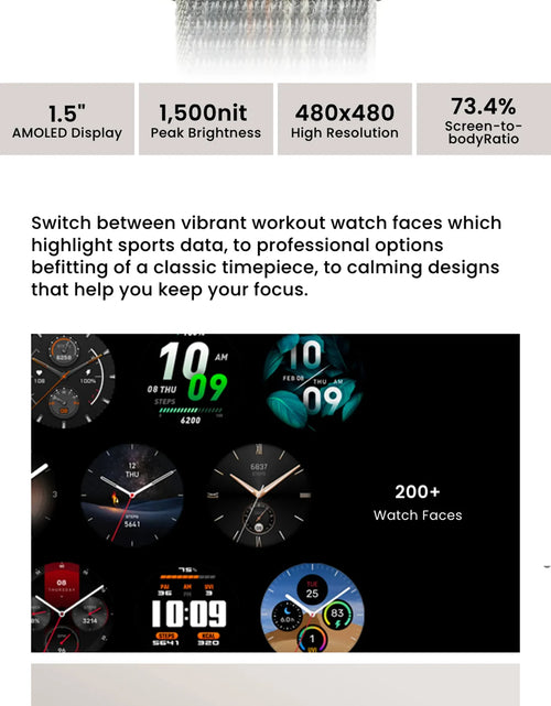 Load image into Gallery viewer, Global Amazfit Balance 46mm Smart Watch Dual-band GPS 150+ Sports Modes14 Days Battery Life Smartwatch For Android IOS Phone
