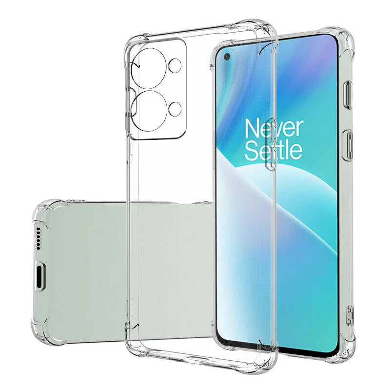 Airbag Case Oneplus 8T 8 Pro One Plus Nord Cover Oneplus 3 3T 5 5T 6 6T 7 7T 8 Pro Nord CE 3 2 2T Silicon TPU Shockproof Bumper