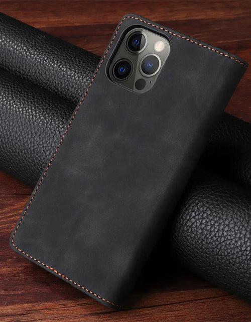 Load image into Gallery viewer, Mi 11Lite Suction Cup Case For Xiaomi 11 Lite 5G NE Leather Stand Book Cover For Xiaomi 11T Pro MI 11X Pro Etui Phone Flip Cases
