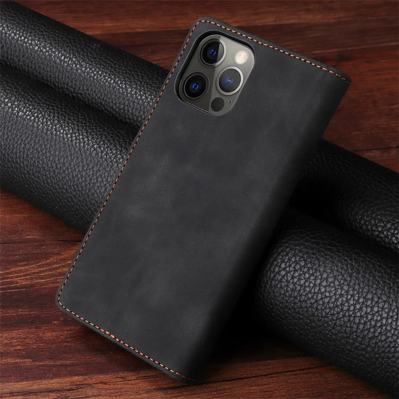 Mi 11Lite Suction Cup Case For Xiaomi 11 Lite 5G NE Leather Stand Book Cover For Xiaomi 11T Pro MI 11X Pro Etui Phone Flip Cases