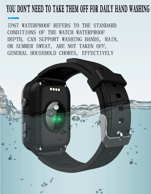 Load image into Gallery viewer, Elderly Smart Watch For Senior Falling Detection 4G Sim Card SOS Phone Call GPS Positioning Medicine Remind Footprint Track GK8
