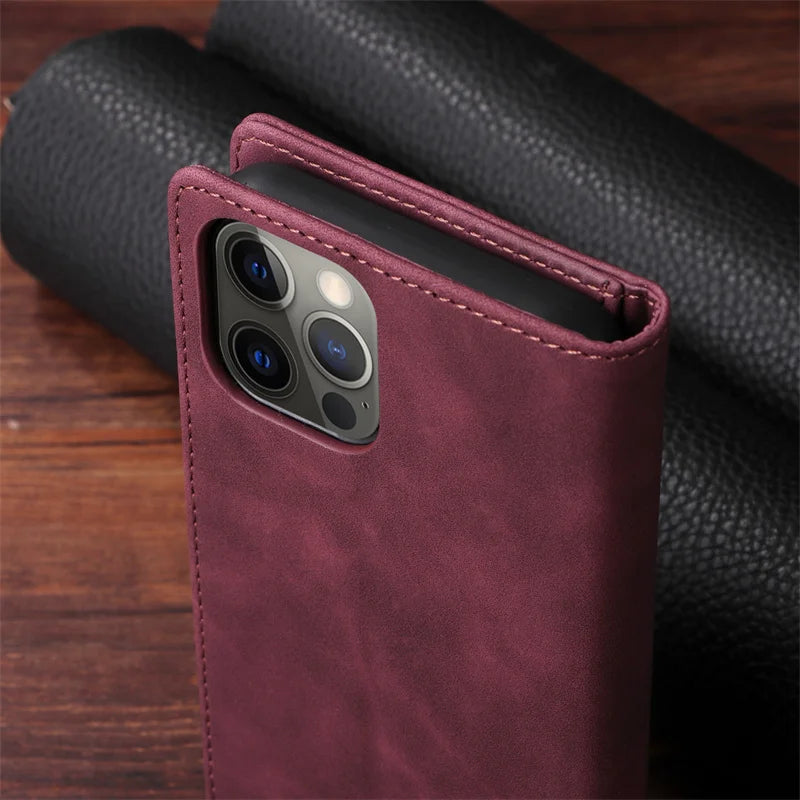 Mi 11Lite Suction Cup Case For Xiaomi 11 Lite 5G NE Leather Stand Book Cover For Xiaomi 11T Pro MI 11X Pro Etui Phone Flip Cases