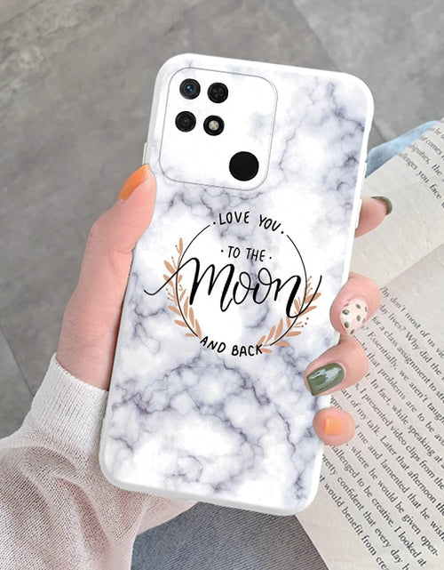 Load image into Gallery viewer, Marble Pattern Phone Case For Redmi 10C 10 C Protective Cover Case Pink Gold Marble Soft Silicone Funda For Xiaomi Redmi 10C
