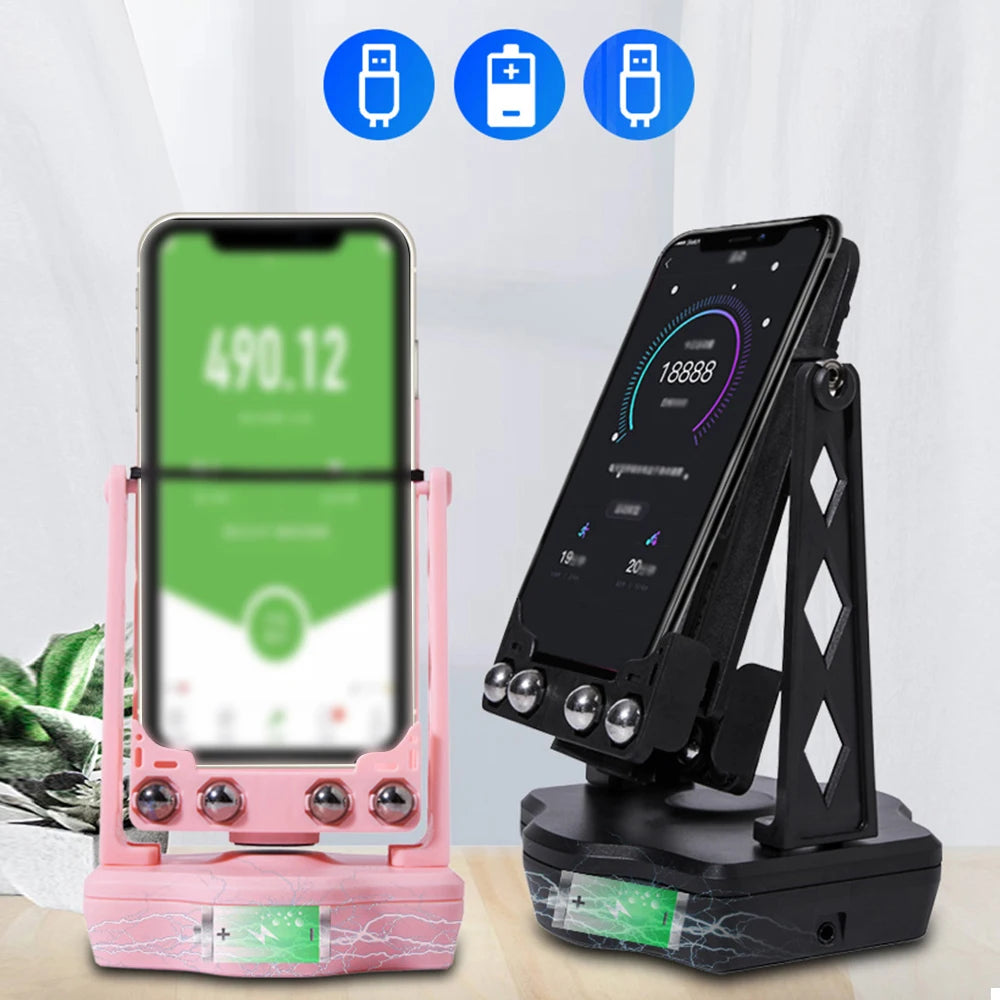 Automatic Swing Shake Phone Safety Wiggler Bracket Device Record Motion Brush Step Support Stand Pedometer Holder Accessories