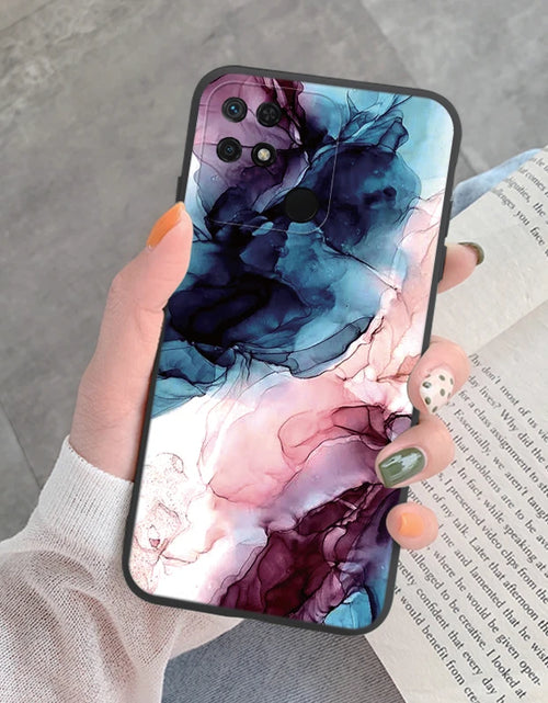 Load image into Gallery viewer, Marble Pattern Phone Case For Redmi 10C 10 C Protective Cover Case Pink Gold Marble Soft Silicone Funda For Xiaomi Redmi 10C
