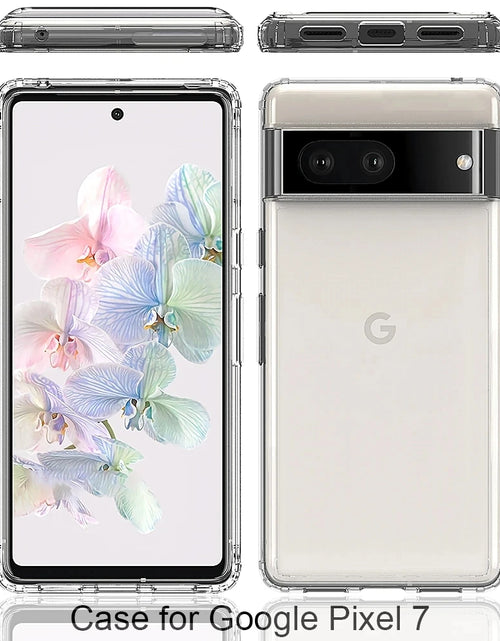 Load image into Gallery viewer, Hybrid Shockproof Acrylic Crystal Clear Hard Back Shell for Google Pixel 9 8 7 6 9Pro XL 8A 6A 7A Protection Phone Case
