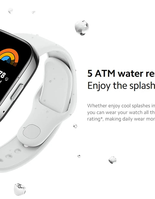 Load image into Gallery viewer, 2023 Global Version Xiaomi Redmi Watch 3 Active Bluetooth Phone Call 1.83&quot; Display 5ATM Waterproof Supports 100+ fitness modes
