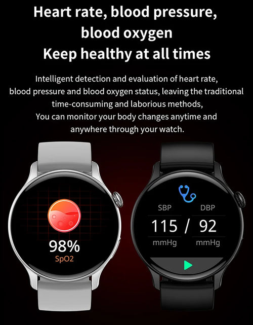 Load image into Gallery viewer, Xiaomi Mijia New Women Bluetooth Call Smartwatch Always Display Time Heart Rate Sports Health Monitoring Music GT4 Smart Watches
