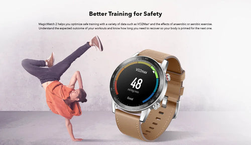 Load image into Gallery viewer, Honor Magic Watch 2 46mm Intelligent Sports Bluetooth Call Music Heart NFC Heart Rate Blood Oxygen Sleep Monitoring
