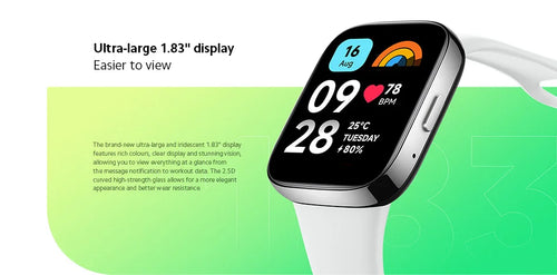 Load image into Gallery viewer, [World Premiere] Global Version Xiaomi Redmi Watch 3 Active Bluetooth Call 12 Days Battery 1.83&#39;&#39; LCD Display 5ATM Waterproof
