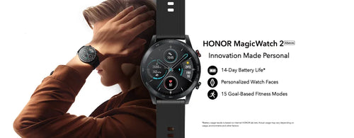 Load image into Gallery viewer, Honor Magic Watch 2 46mm Intelligent Sports Bluetooth Call Music Heart NFC Heart Rate Blood Oxygen Sleep Monitoring
