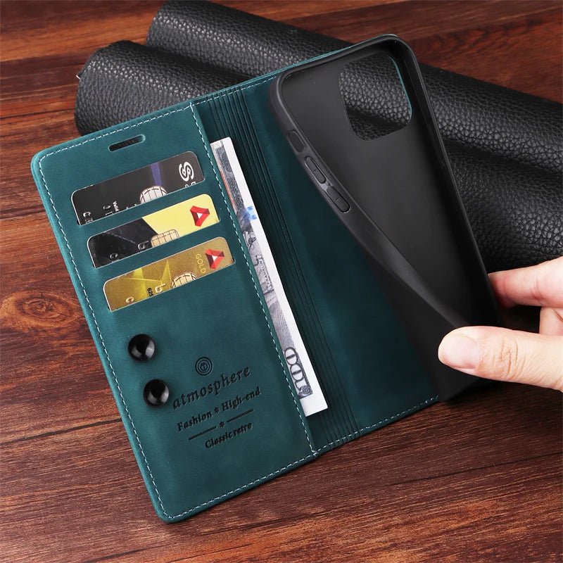 Mi 11Lite Suction Cup Case For Xiaomi 11 Lite 5G NE Leather Stand Book Cover For Xiaomi 11T Pro MI 11X Pro Etui Phone Flip Cases