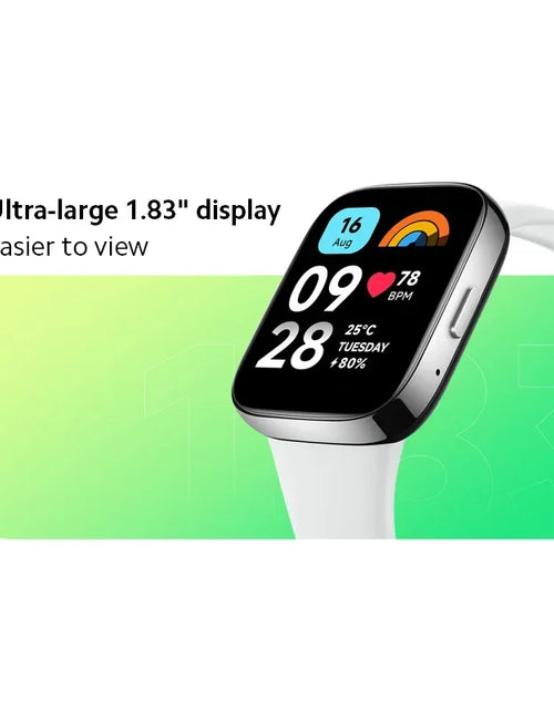 Load image into Gallery viewer, [World Premiere] Global Version Xiaomi Redmi Watch 3 Active Bluetooth Call 12 Days Battery 1.83&#39;&#39; LCD Display 5ATM Waterproof
