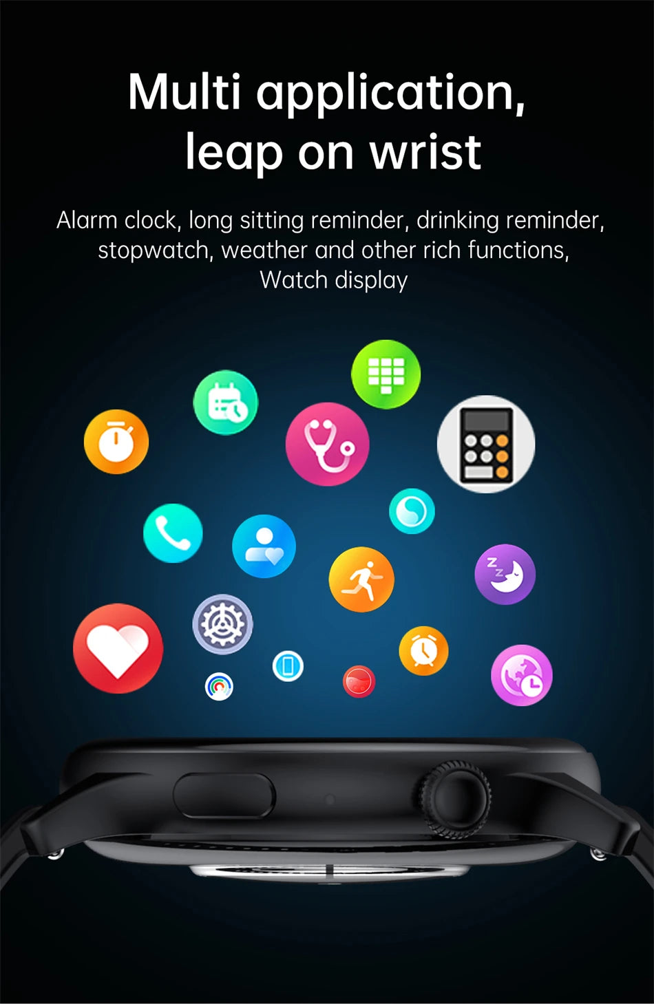 Xiaomi Mijia New Women Bluetooth Call Smartwatch Always Display Time Heart Rate Sports Health Monitoring Music GT4 Smart Watches