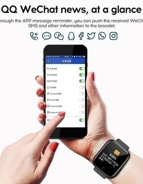 Load image into Gallery viewer, Smart Watch Women Waterproof Wristwatches Men Smartwatch Electronic Clock Kids Fitness Tracker Watch For Xiaomi Huawei Bracelet
