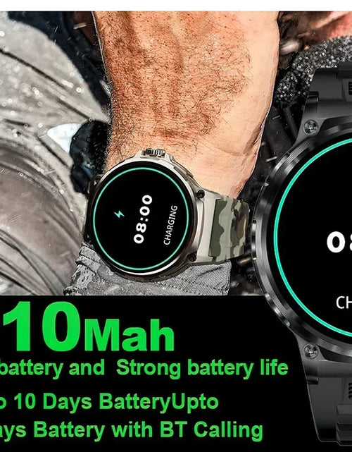 Load image into Gallery viewer, Lenovo New 1.85-inch ultra HD smartwatch, GPS track, HD Bluetooth call; 710 mah large battery 400+ dial, suitable for Huawei
