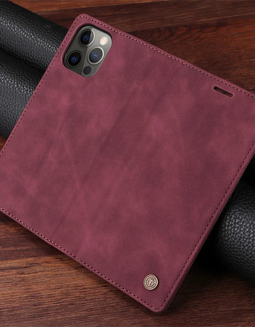 Load image into Gallery viewer, Mi 11Lite Suction Cup Case For Xiaomi 11 Lite 5G NE Leather Stand Book Cover For Xiaomi 11T Pro MI 11X Pro Etui Phone Flip Cases
