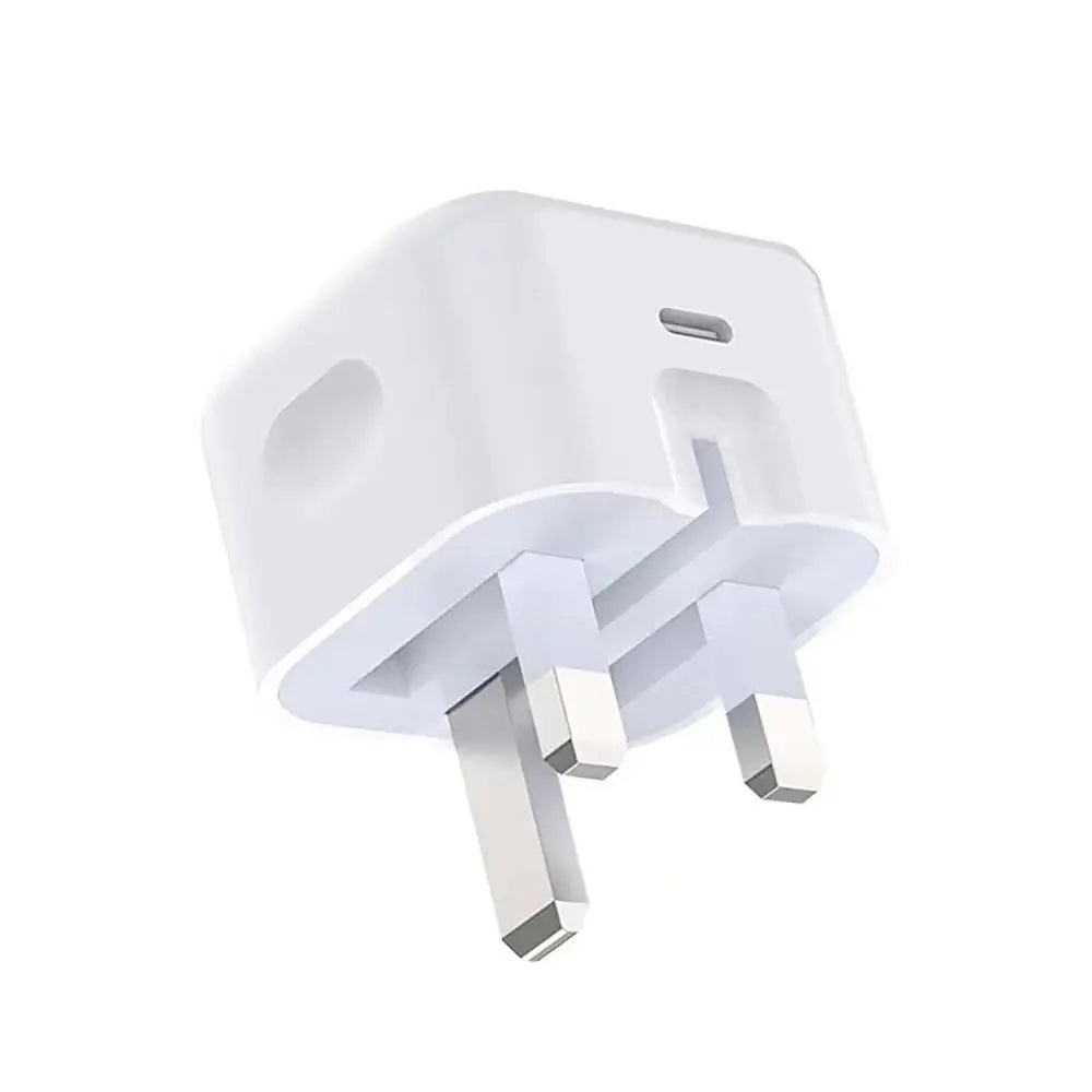 20W Quick Charger Fast Charging Phone Accessories Charger Head Britain Standard for iPhone15 /14/13/12/11 Pro Max