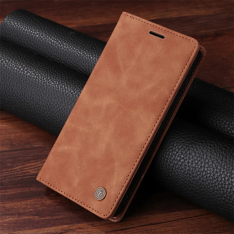 Mi 11Lite Suction Cup Case For Xiaomi 11 Lite 5G NE Leather Stand Book Cover For Xiaomi 11T Pro MI 11X Pro Etui Phone Flip Cases