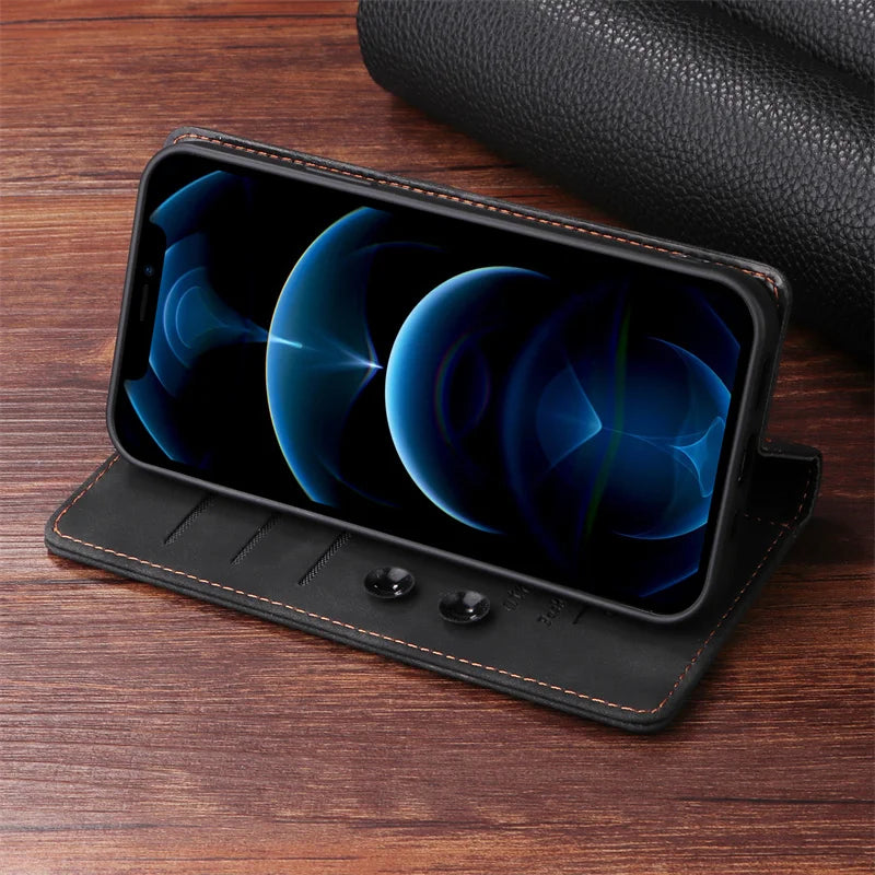 Mi 11Lite Suction Cup Case For Xiaomi 11 Lite 5G NE Leather Stand Book Cover For Xiaomi 11T Pro MI 11X Pro Etui Phone Flip Cases