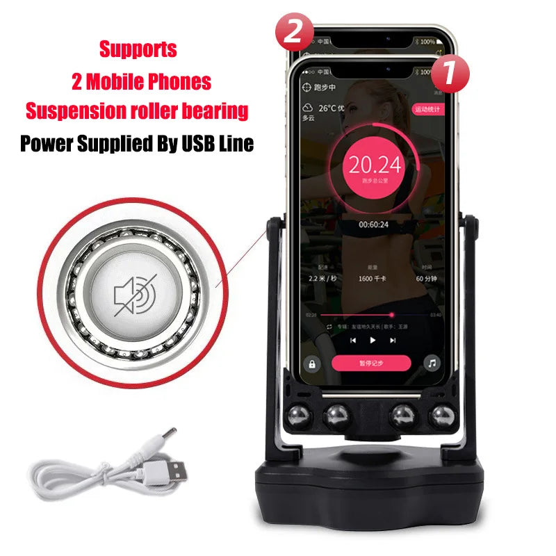 Automatic Swing Shake Phone Safety Wiggler Bracket Device Record Motion Brush Step Support Stand Pedometer Holder Accessories