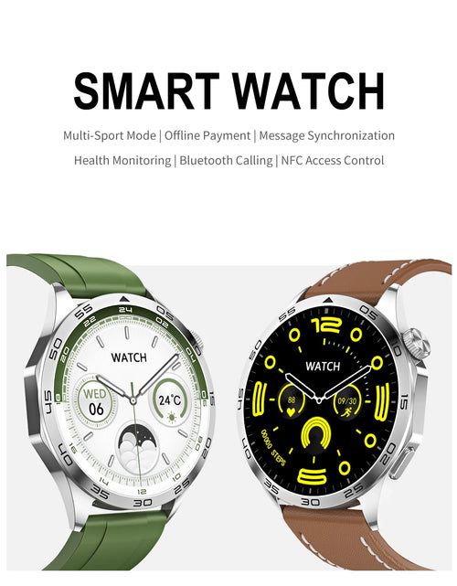 Load image into Gallery viewer, 2024 New For Huawei Xiaomi GT4 Pro Smart Watch Men NFC GPS Tracker AMOLED 466*466 HD Screen Heart Rate Bluetooth Call SmartWatch
