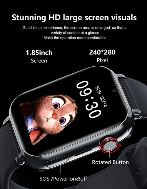 Load image into Gallery viewer, Xiaomi Mijia Kids 4G Smart Watch SOS GPS Location Tracker Video Call Chat Camera Sim Card Waterproof Smartwatch for Children
