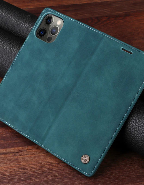 Load image into Gallery viewer, Mi 11Lite Suction Cup Case For Xiaomi 11 Lite 5G NE Leather Stand Book Cover For Xiaomi 11T Pro MI 11X Pro Etui Phone Flip Cases
