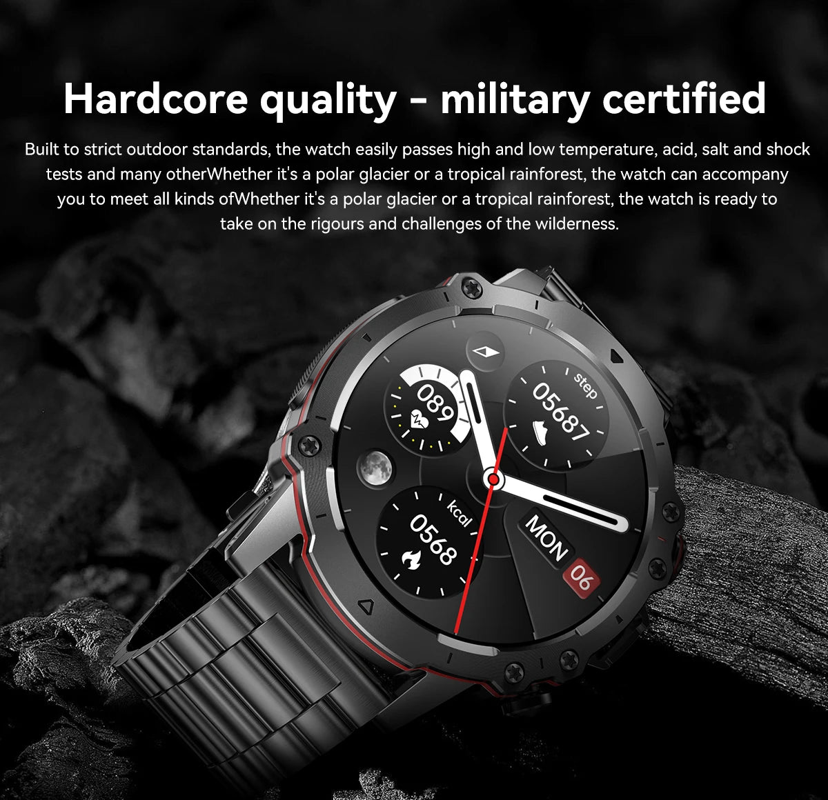 Xiaomi Mijia AMOLED HD Screen Smart Watch Men Bluetooth Calling Smartwatch 2023 Fashion Outdoor Sports Heart Rate Monitor Clock