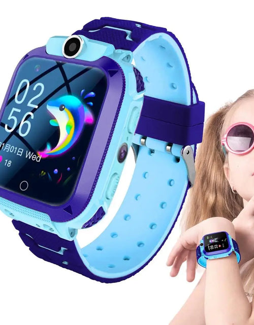 Load image into Gallery viewer, Kids Smart Watch SOS Smartwatch Voice Call GPS Location Photo Waterproof HD Touch Screen Camera Watch Gift For Boys Girls
